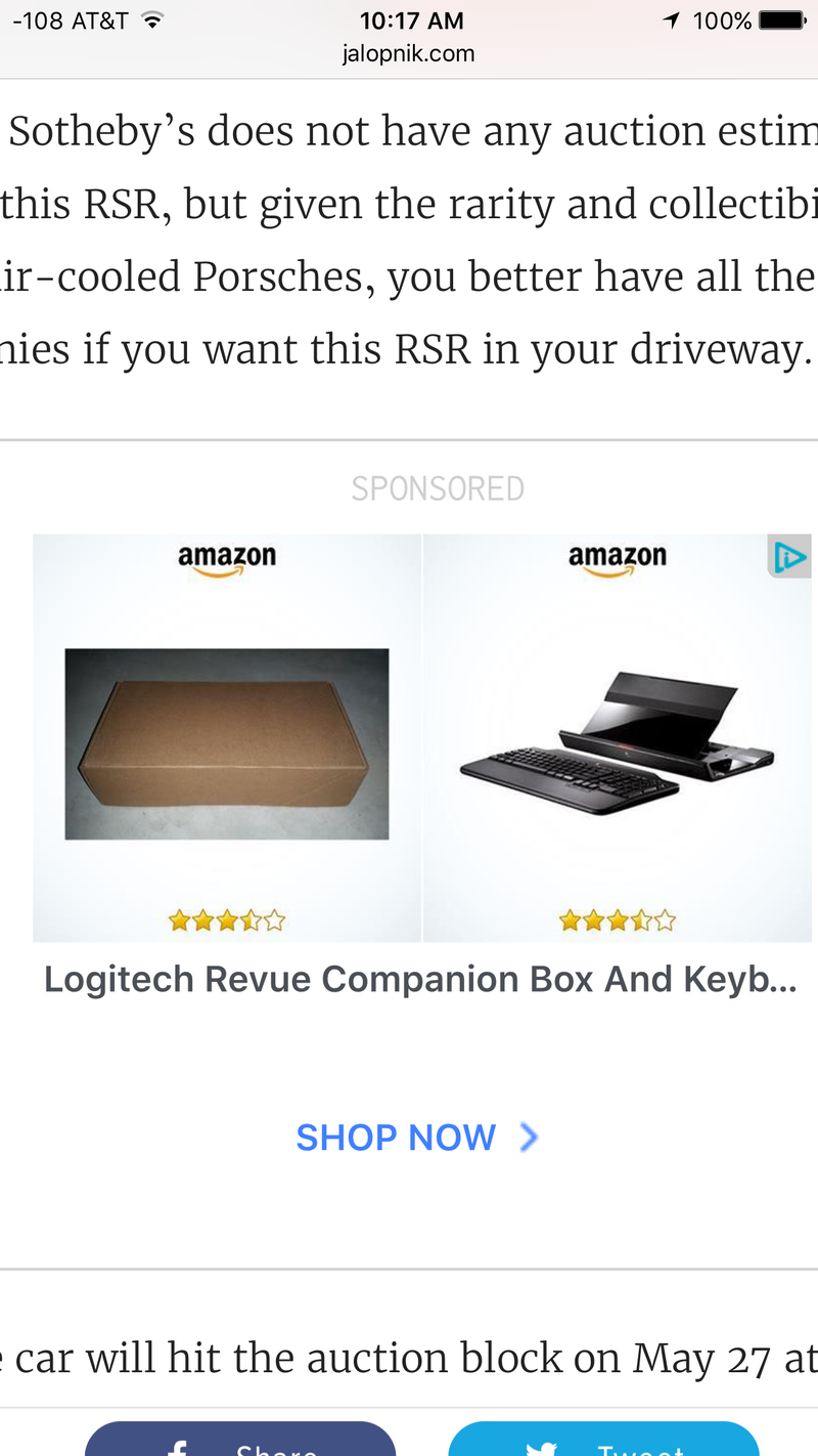 Illustration for article titled Targeted advertising fail